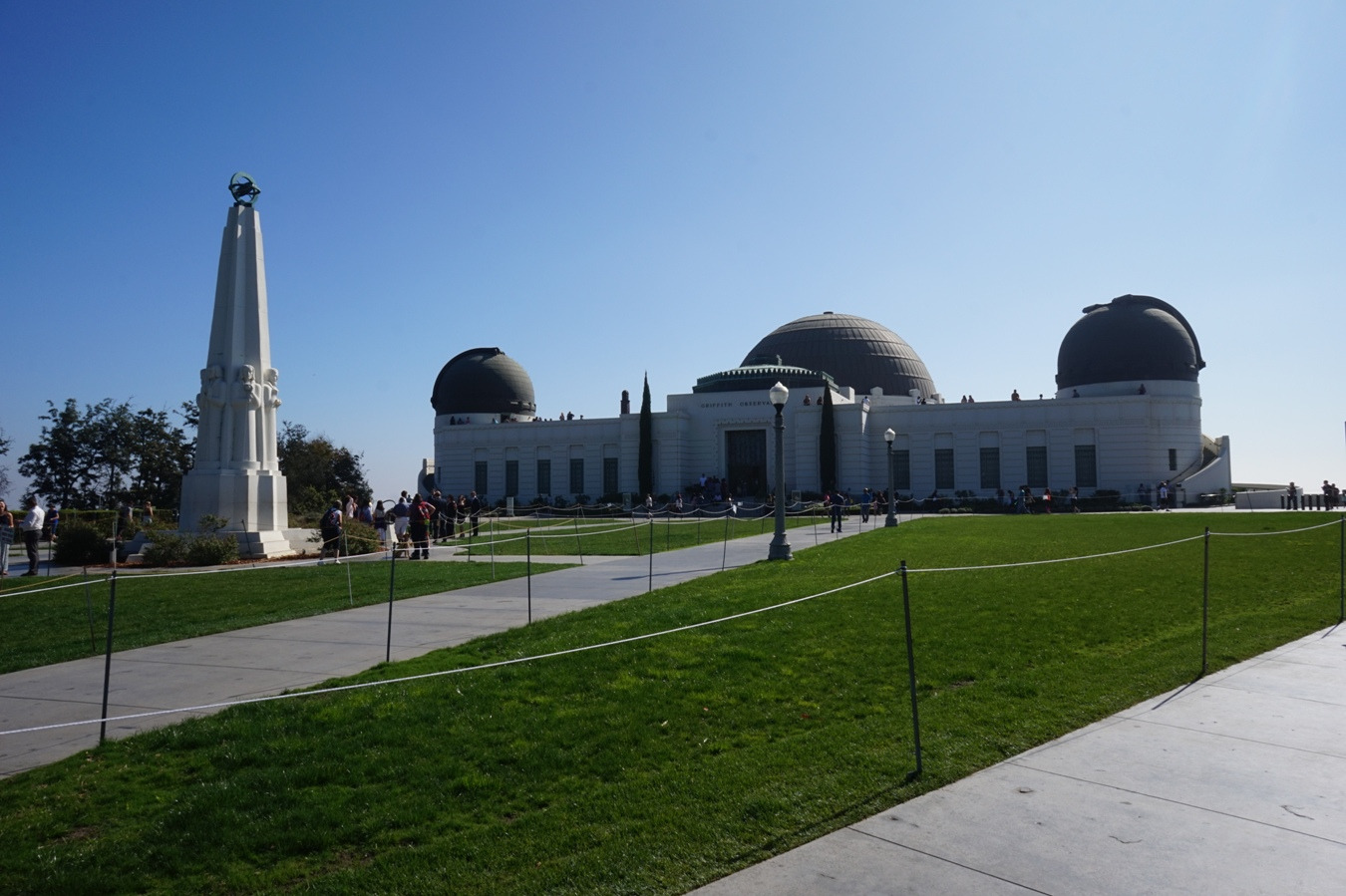 Das Griffith-Observatorium in den Hollywood Hills.