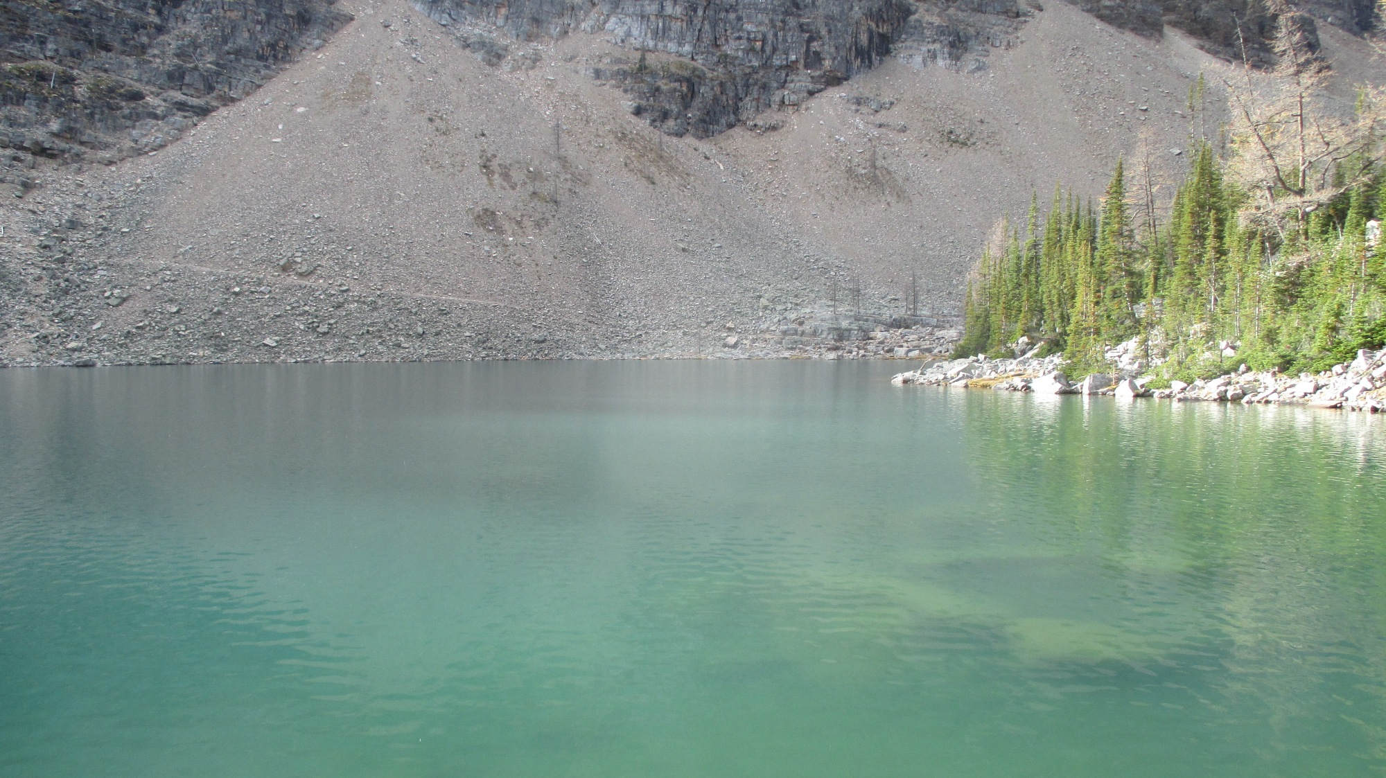Lake Agnes in den Kanadischen Rockies.