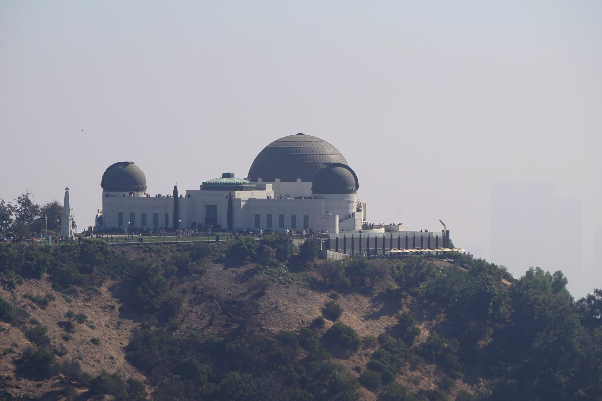 Das Griffith-Observatorium in den Hollywood Hills.