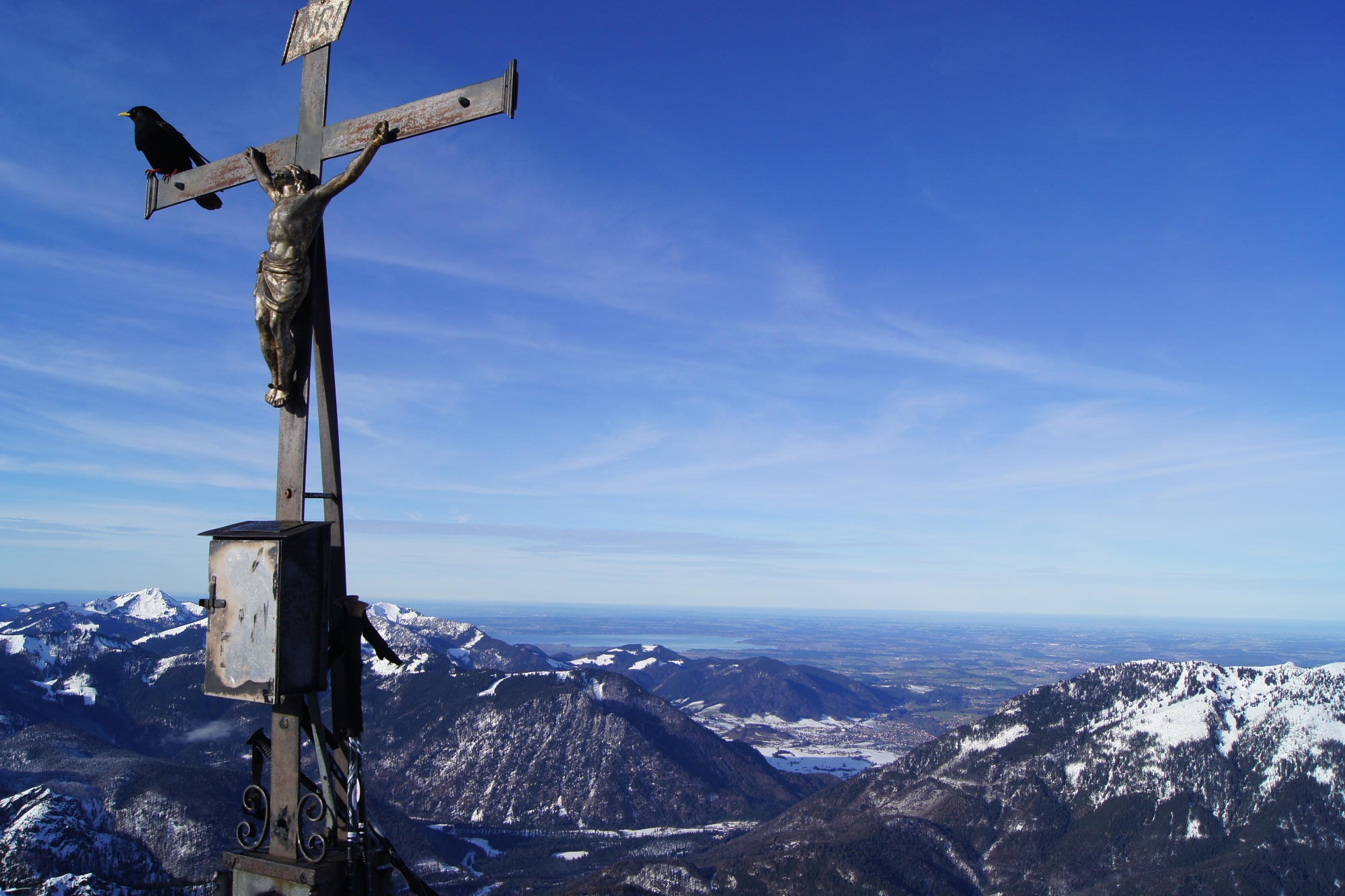 Das Sonntagshorn in den Chiemgauer Alpen.